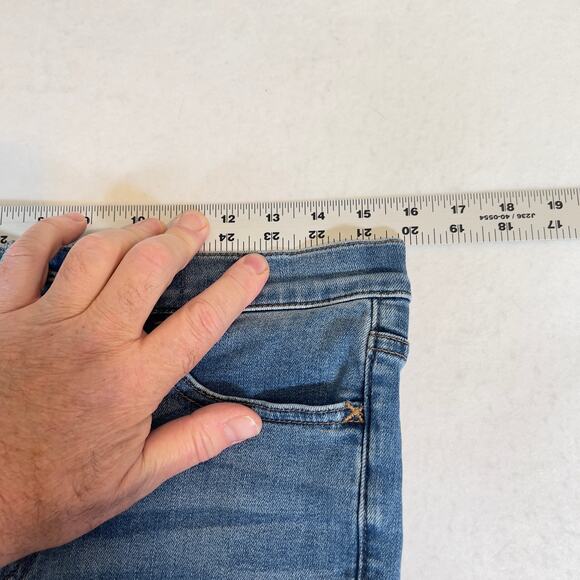 Madewell 10" Roadtripper Jeans Style # MD518 Woman's 27 Skinny High Rise Stretch - Picture 9 of 16